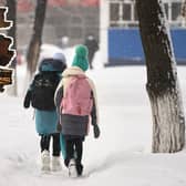 In Scotland, schools are able to temporarily close during hazardous weather conditions