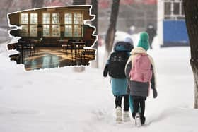 In Scotland, schools are able to temporarily close during hazardous weather conditions