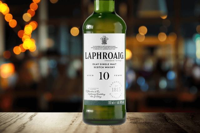 Laphroaig is for those who love a smoky dram on Burns Night