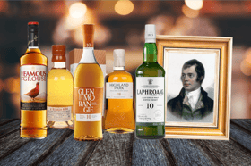 Whisky suggestions for Burns Night