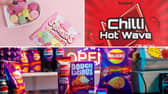 5 exciting new food launches for 2025 - from spicy crisps to energy-boosting cereal (Photo: Swizzels/Iceland/Extra Flamin' Hot)