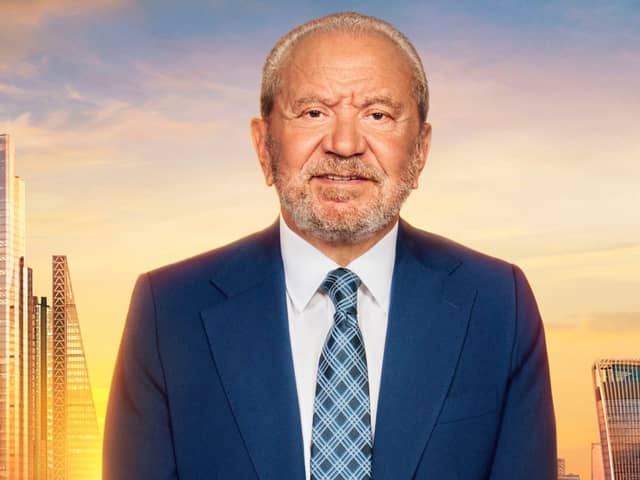 Lord Alan Sugar in The Apprentice
