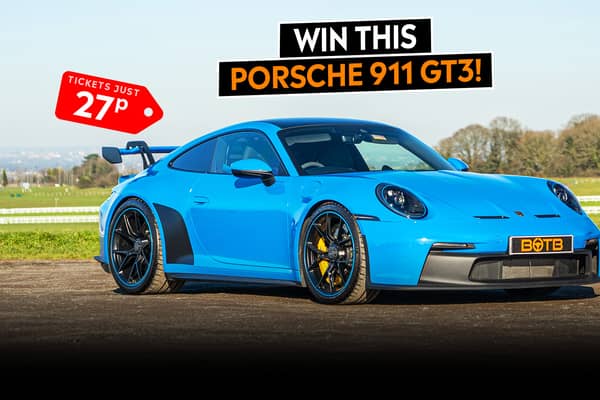 Tickets to win the 911 GT3 are an absolute bargain