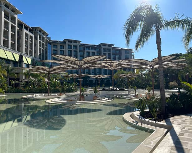 There are pools aplenty at Cullinan, as well as spots to relax