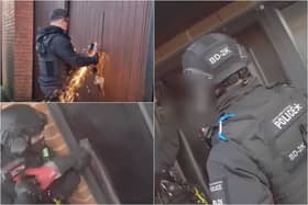 Police seized £21,000 in cash and approximately £25,000 worth of cannabis during drug raids in Blackpool and St Annes