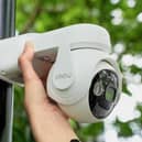 It's very easy to remove the camera from its mount for recharging - not that you'll have to do that very often