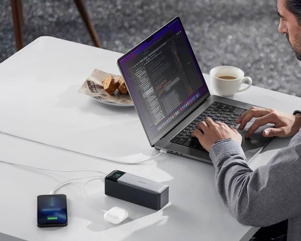 The Anker 737 can power three devices at a time