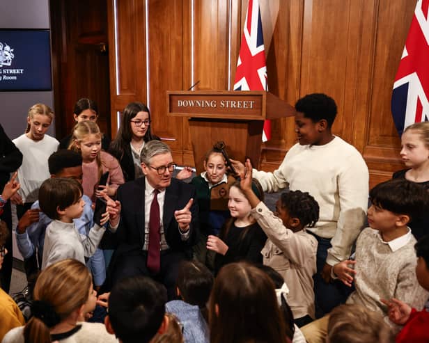 Young journalists questioned the Prime Minister at the heart of Westminster 