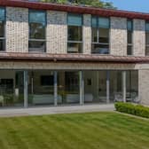 The ultra-modern pad sits in a quiet corner of Alveston, near Stratford-upon-Avon