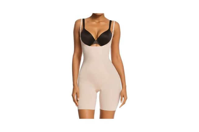 Women Body Shaper Tummy Control Seamless Shapewear Open Bust Mid-Thigh Bodysuit Shorts £30.39 (was £37.99 20% off)