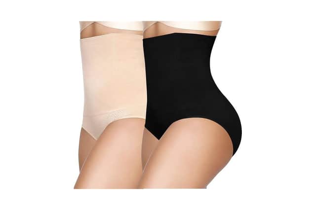 SIMIYA Women's Underwear Shapewear High-Waist Tummy Control Knickers Slimming Seamless Waist Shaper £11.99 (