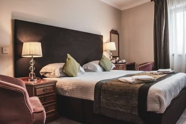 The rooms in the Angus Hotel and Spa are all lavishly appointed