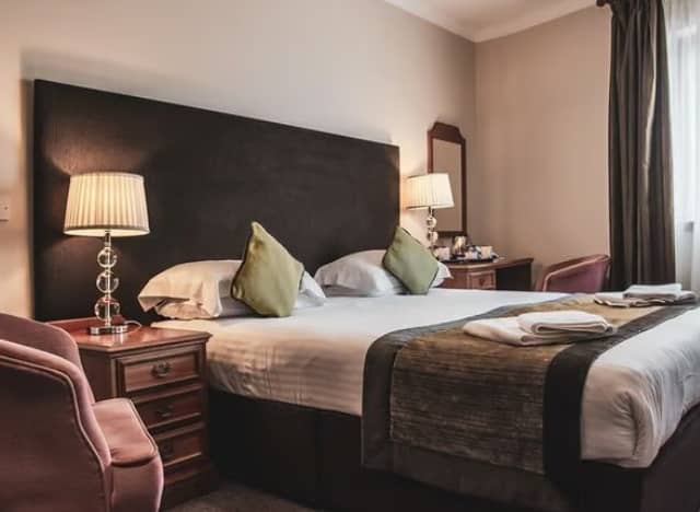 The rooms in the Angus Hotel and Spa are all lavishly appointed