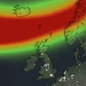 Met Office map shows where in Scotland Northern Lights could be visible tonight.