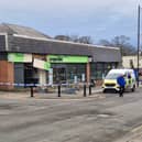The scene in Berry Lane, Longridge this morning (Friday, March 14)
