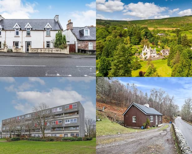 These are some of the most reduced homes available to buy in Scotland, from an £18,000 flat to a £650,000 mansion