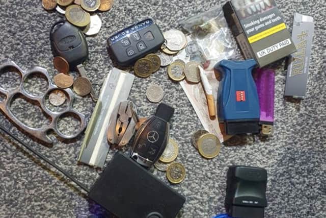 The kit used by the gang for keyless car thefts.