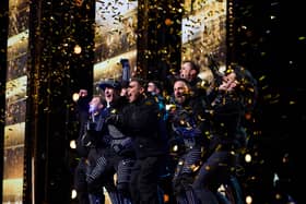 The Blackouts got an unprecedented 'group' Golden Buzzer for their performance. 