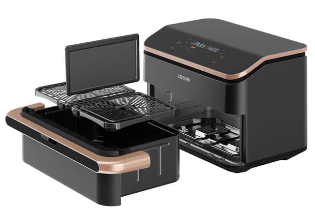 The clever divider system makes the vast drawer very versatile