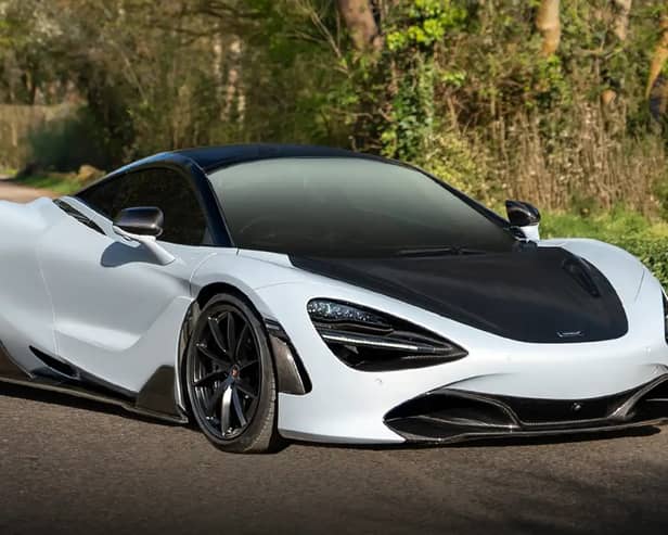 The McLaren 720s can sprint to 60mph in less than three seconds