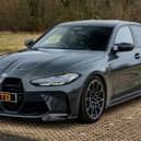 The M3 Competition looks brutal in black