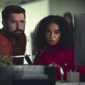 Sienna Kelly (R) in Black Mirror 'Bete Noire'