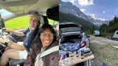 Friends travel through Europe in a Corsa.