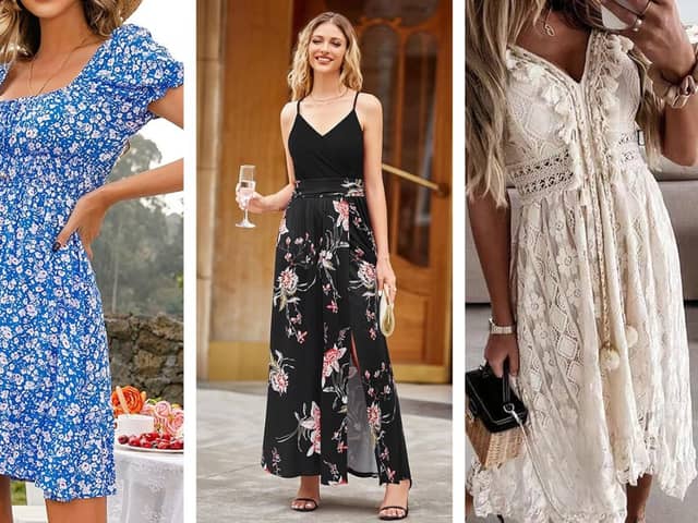 Floral dresses under £30 from Amazon perfect for the hot summer weather, beach days and special occasions