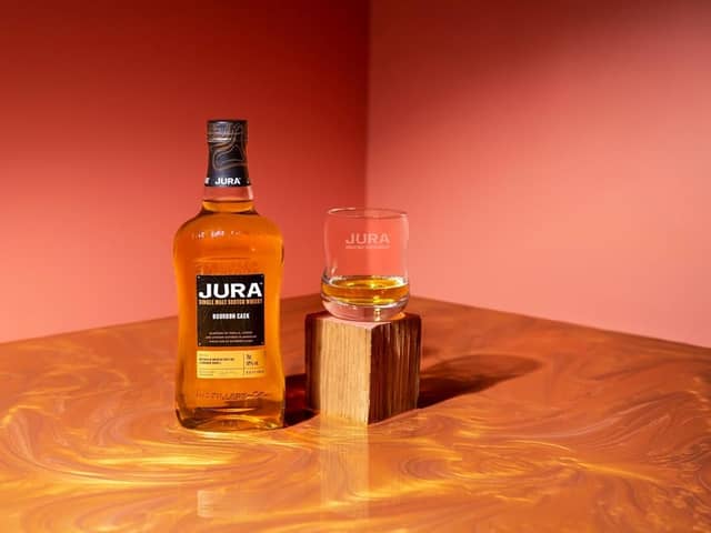 Jura's Bourbon cask is a remarkably smooth and fairly sweet whisky