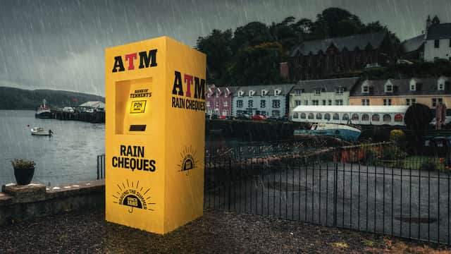 The pop-up ATM will appear in Skye next week