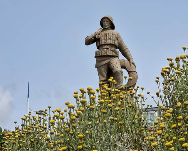 Memorial for the Mexico Disaster on St Annes Promenade