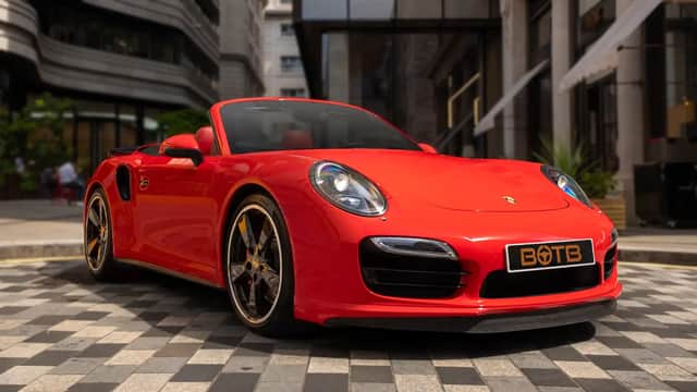 BOTB's 911 is 10 years old, but it looks factory fresh and it's only covered 33,000 miles