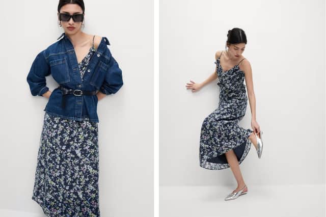 Shoppers are running to buy this M&S Printed Ruffle Midi Cami Dress - under £40