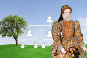 Could your family tree connect you to royalty? Even Queen Elizabeth I might be a distant relation – if you’ve got the right surname.