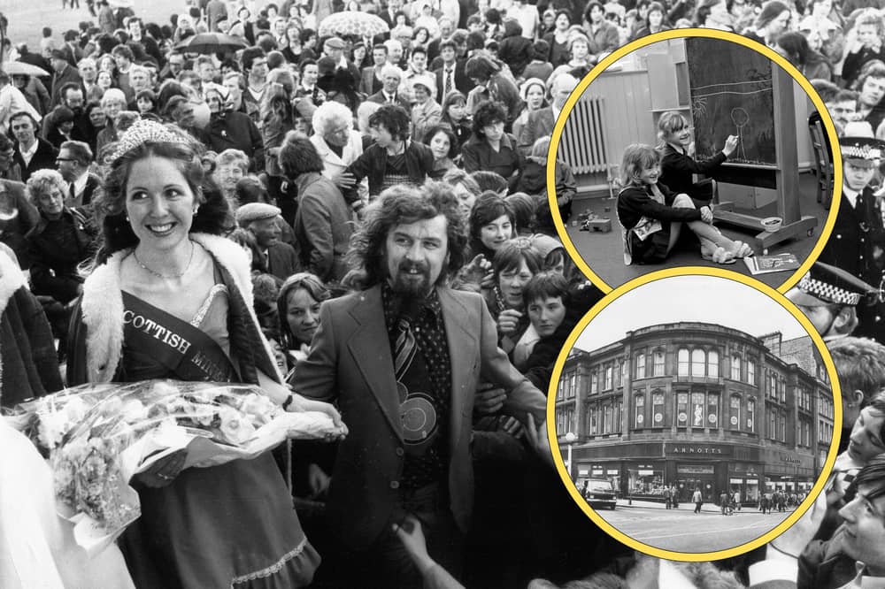 These photos capture life around Scotland during the 1970s