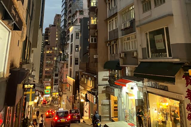 Nightlife on Hong Kong Island