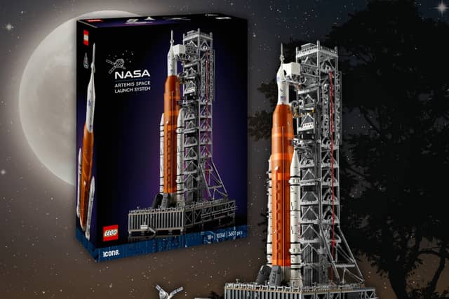 The LEGO Artemis Space Launch System set recreates NASAβs next-generation Moon rocket, complete with launch tower and Orion capsule