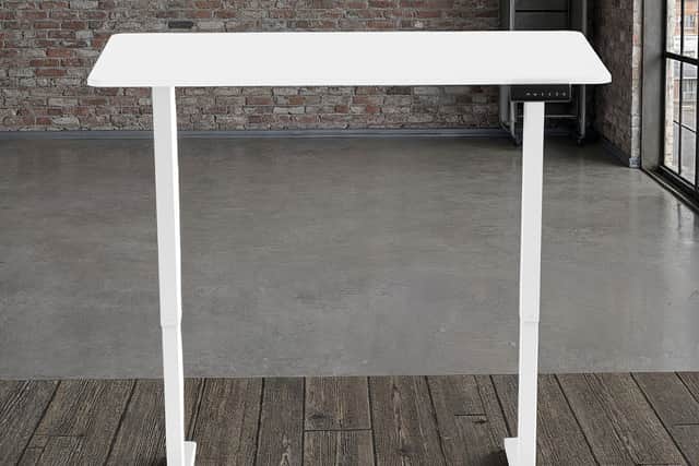 The height is full adjustable, and presets keep it at the ideal height for you