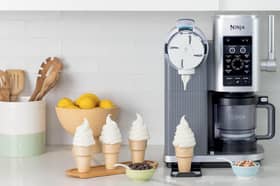 The Ninja CREAMi Scoop and Swirl can make soft serve, scoopable ice cream, gelato, sorbet and milkshakes  