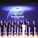 Officiating guests at the Launch Ceremony included Professor Sun Dong, Secretary for Innovation, Technology and Industry