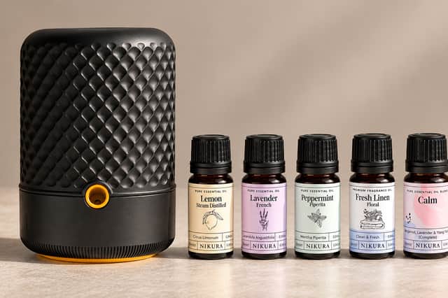 The Nikura AIRI Waterless Diffuser takes the hassle out of home fragrance, with no water to refill and a choice of essential oils to suit every mood.
