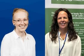 Heulwen Peters (LEFT) Louise Beamish (Right)