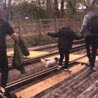 Safety warning as cost of track trespass mounts