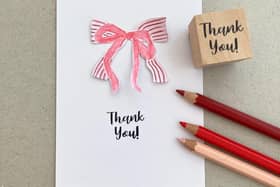 Hand-mounted stamps from Ayrshire-based designer Anne Struck