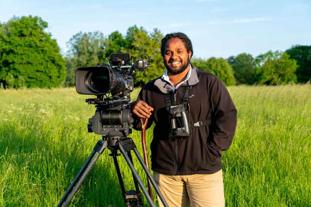 TV wildlife expert Hamza Yassin is encouraging people to explore the outdoors.
