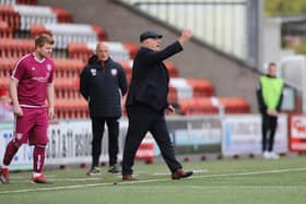 Arbroath manager Dick Campbell was gutted by defeat last Friday night