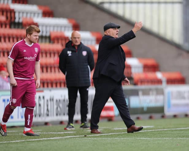 Arbroath manager Dick Campbell was gutted by defeat last Friday night