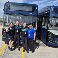 Stagecoach quartet step out for charity at this weekend’s Kilt Walk