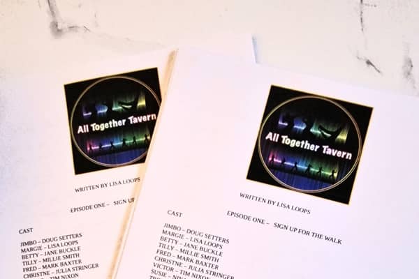 The scripts for Episode one have now arrived with the couple