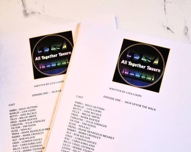 The scripts for Episode one have now arrived with the couple